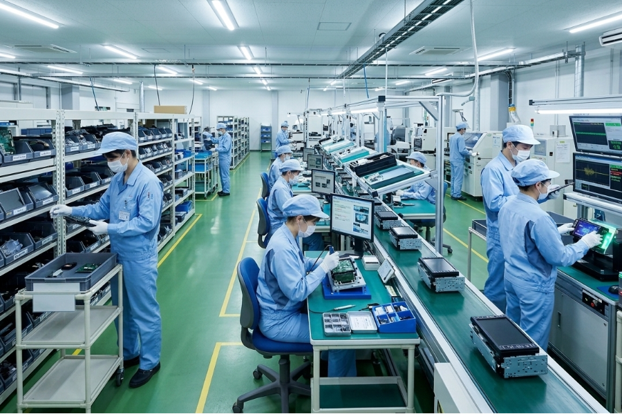 [Equipped with dormitories] Car navigation system assembly/inspection/picking/inexperienced Welcome/Closed on Saturdays and Sundays