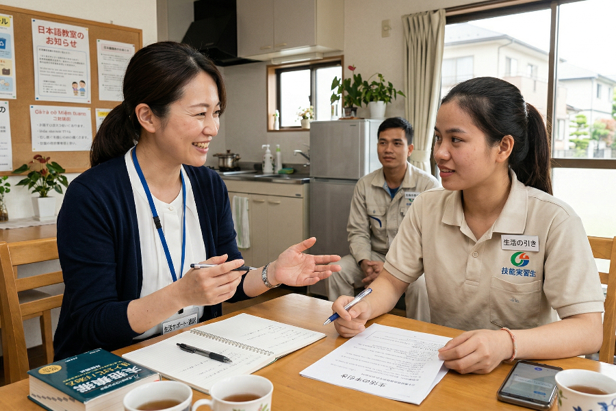 [Vietnamese interpretation] Visa support available! Why don't you do support work for technical interns?