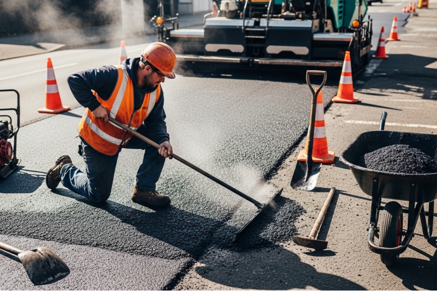 没有经验OK [道路施工人员] 根据辛勤工作加薪/日本初学者OK