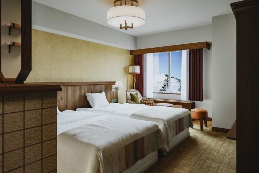 提供签证支持 [前台工作人员] 设备齐全的宿舍 @The 白马阿尔卑斯酒店