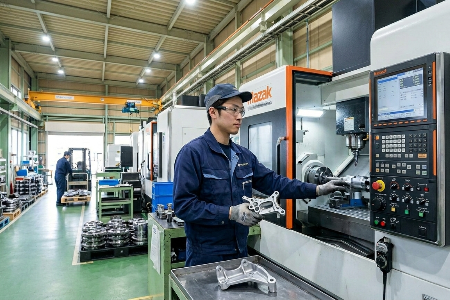 [宿舍设备齐全，时薪高] 汽车零部件制造/没有经验欢迎/埼玉县深谷市