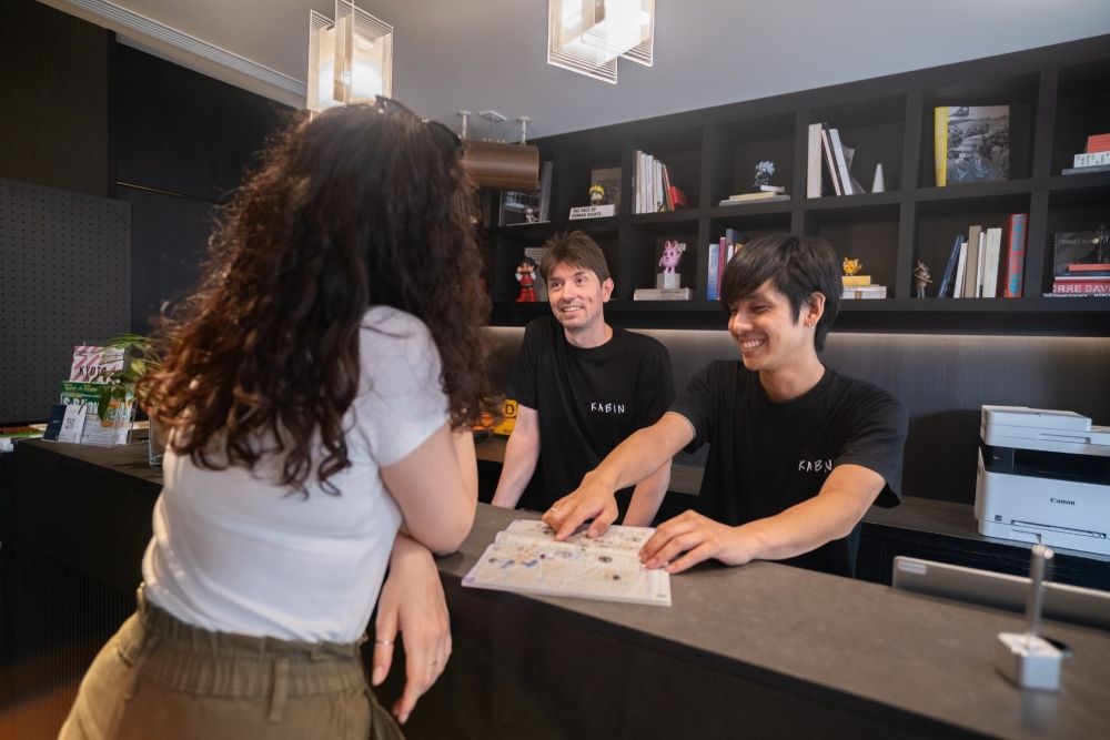 前台兼职·让来日本的游客开心~活跃在有趣的国际环境中