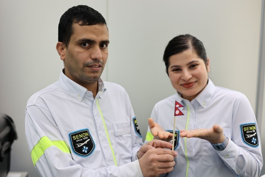 N4 欢迎/全职员工 [在神奈川县工作] 著名物流设施的 “设施保安人员”，他们可以发挥英语水平