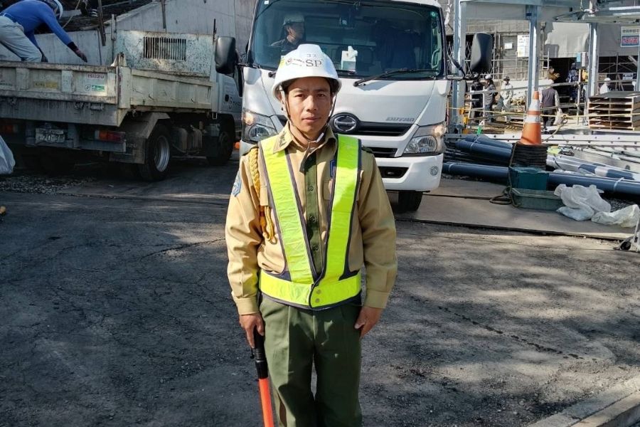 交通誘導警備員