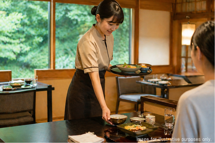 하코네의 고급 료칸에서 서빙하는 직원을 찾고 있습니다!