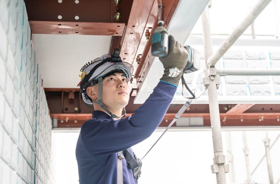 [爱知县，全职员工] 大型房屋制造商 “Hebel House钢架建筑” /以成为工匠为目标