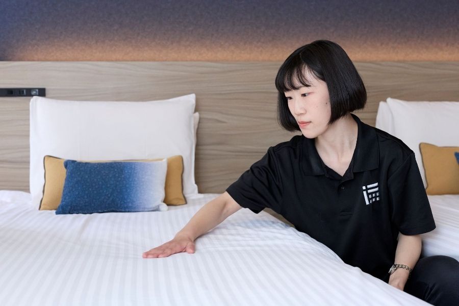 [新宿站步行] 酒店清洁人员/没有经验OK！一周 3 天~好吧！时薪 1,310 日元起
