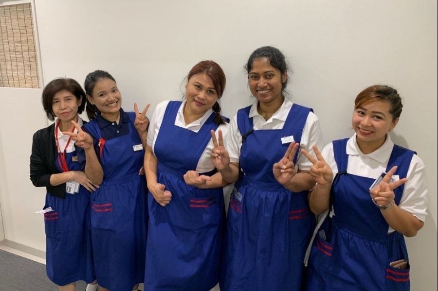 [Limpeza do hotel/maquiagem da cama] HAMACHO HOTEL TOKYO/ recepção inexperiente