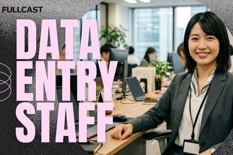 Trabalho no escritório da cidade de Koshigaya | Procura-se equipe de entrada de dados