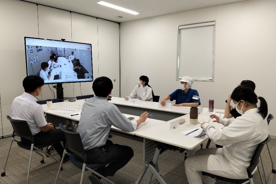 [Management and interpretation of specific skills] Support work that supports foreign staff and connects them through internal distribution etc.