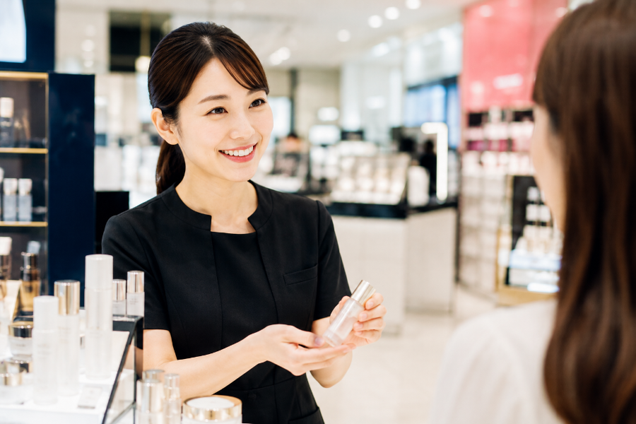[Alta taxa horária de 1500 ienes] Loja isenta de impostos do Aeroporto de Narita Paul & Joe Beauty Staff/ Suporte completo para vistos