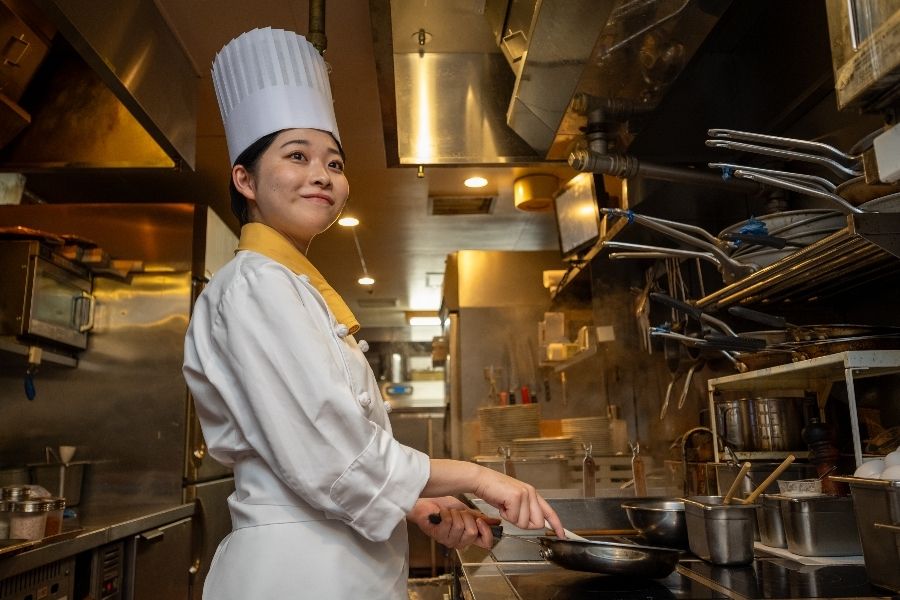 Qualquer pessoa que fale japonês é bem-vinda! Cozinha inexperiente do restaurante OK (Takenotsuka)