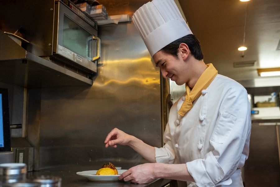 Vistos de residência permanente/residência permanente/cônjuge são bem-vindos ☆ OK, se você sabe falar japonês! Cozinha de restaurante (Kudanshita)