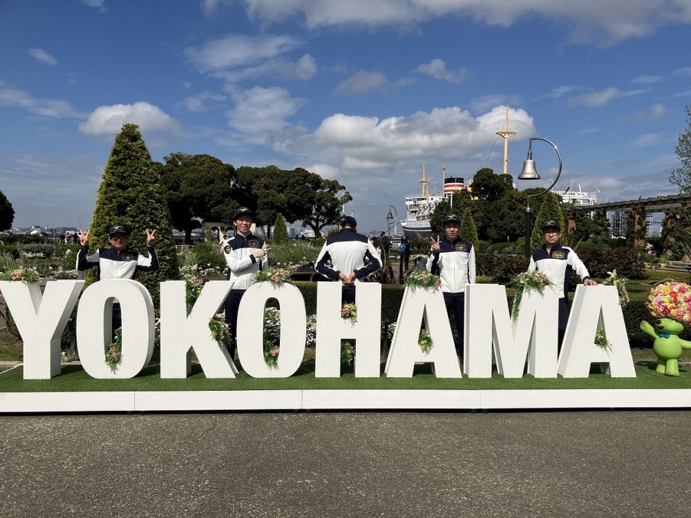 Segurança no trânsito/empregos protegendo a segurança da cidade/1 dia por semana ~ OK/Por que você não trabalha com colegas multinacionais/Yokohama