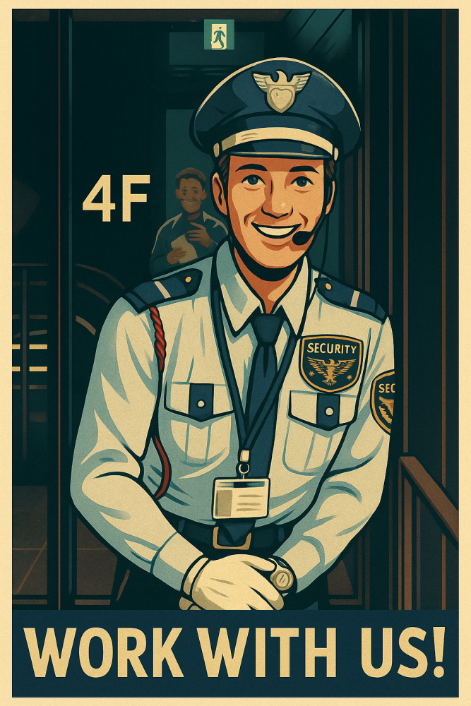 Segurança no trânsito/Empregos para proteger a segurança da cidade/1 dia por semana ~ OK/Por que você não trabalha com colegas multinacionais/Tóquio