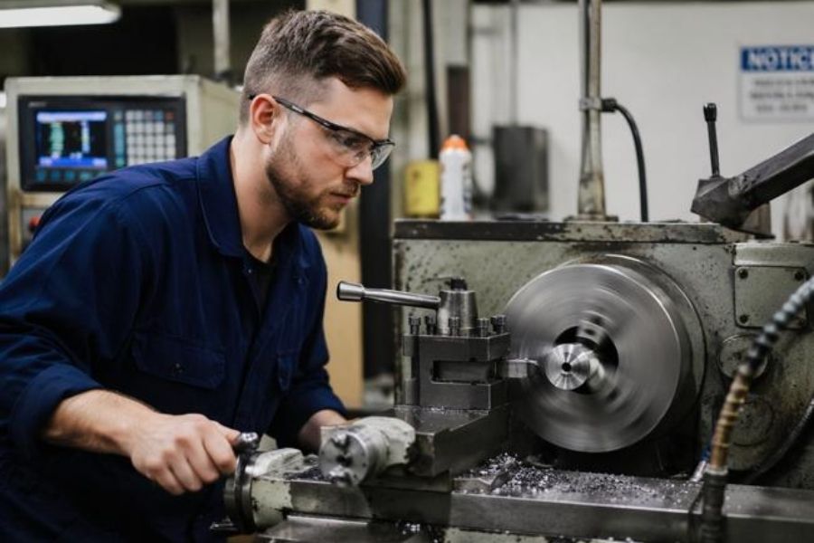 【Specified Skilled Worker】工場内での金属加工作業