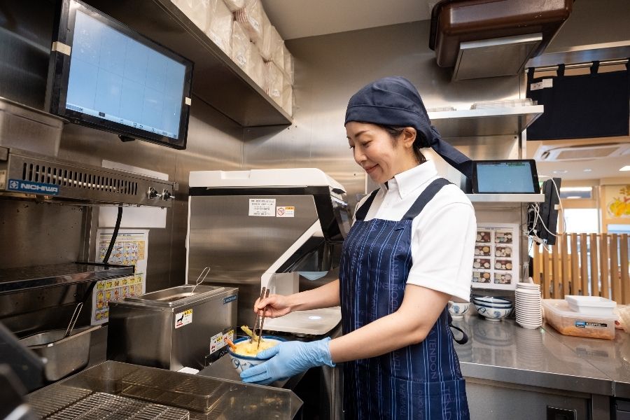 Meu japonês melhorou muito! Se você quiser tempura, este é o lugar! Comece a trabalhar com tranquilidade em uma grande empresa
