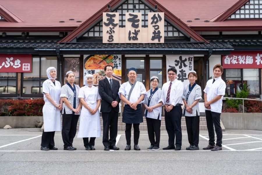 Primeira equipe do OK/Japanese Family Restaurant Hall, Nanbu Ieshiki Onoba