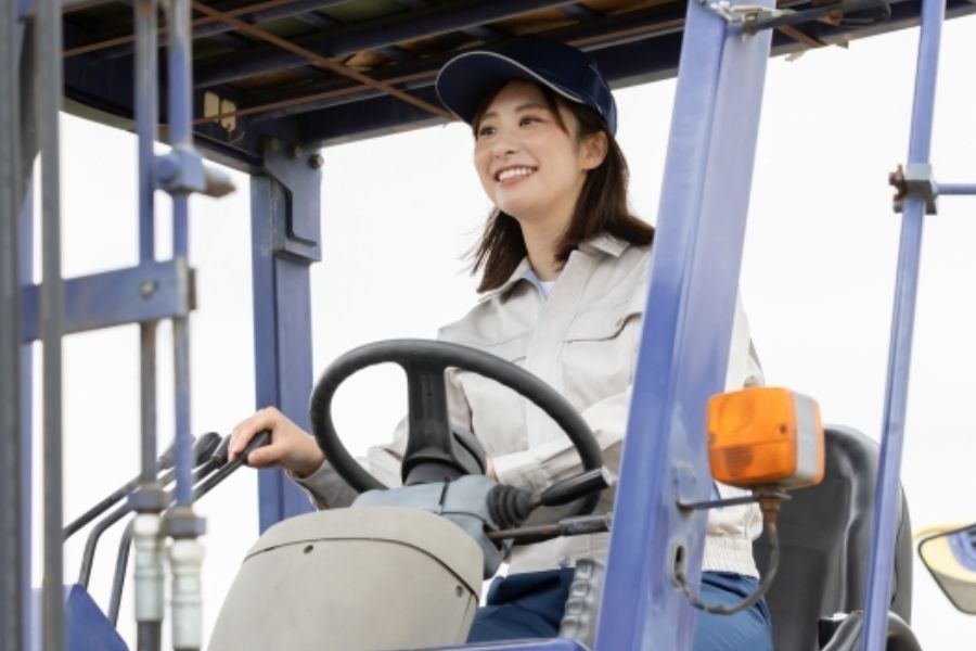 [Annaka-shi, Gunma-ken] Inexperiente OK! Trabalhadores de empilhadeiras no armazém!