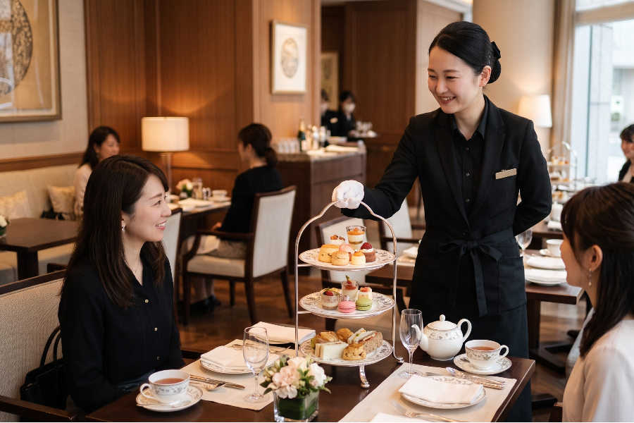 ★ Cafe Staff [Ginza, Chuo-ku, Tóquio] Salário por hora 1.500 ienes ★