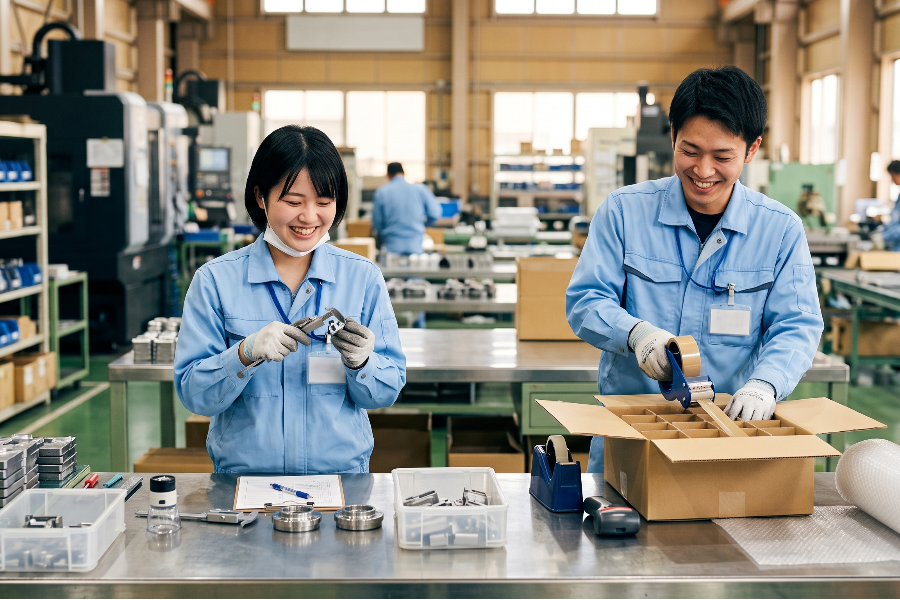 ☆ Equipe de inspeção e embalagem de fábrica. Jonanjima, Ota-ku, Tóquio, Salário por hora de 1.700 ienes ☆