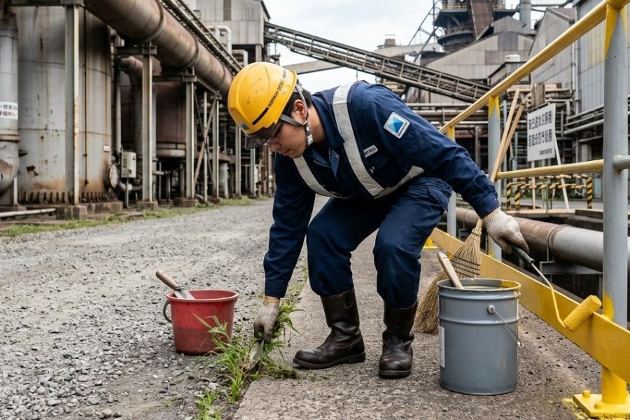 Empregos fáceis de lembrar [equipe de apoio ao trabalho em usinas siderúrgicas] funcionário em tempo integral/sem necessidade de qualificações @Wakayama