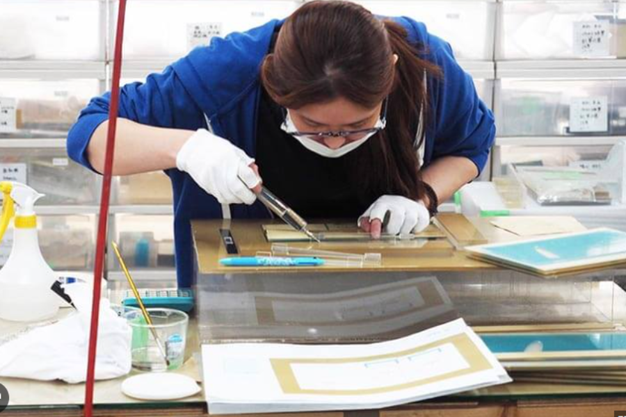Cidade de Fujioka, província de Gunma/Colheita e embalagem/Mulher ativa, sem produtos pesados, somente no turno diurno