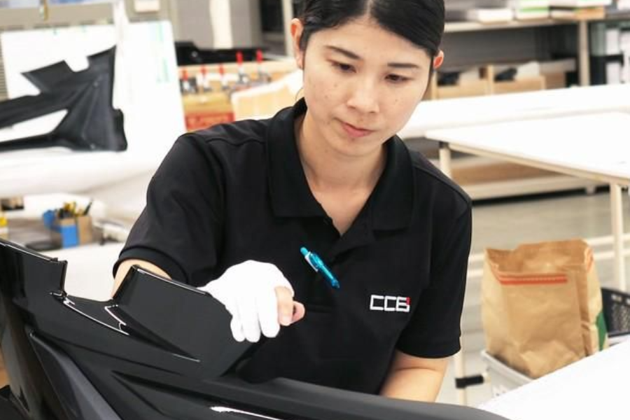 Cidade de Fujioka, província de Gunma/Colheita e embalagem/Mulher ativa, sem produtos pesados, somente no turno diurno