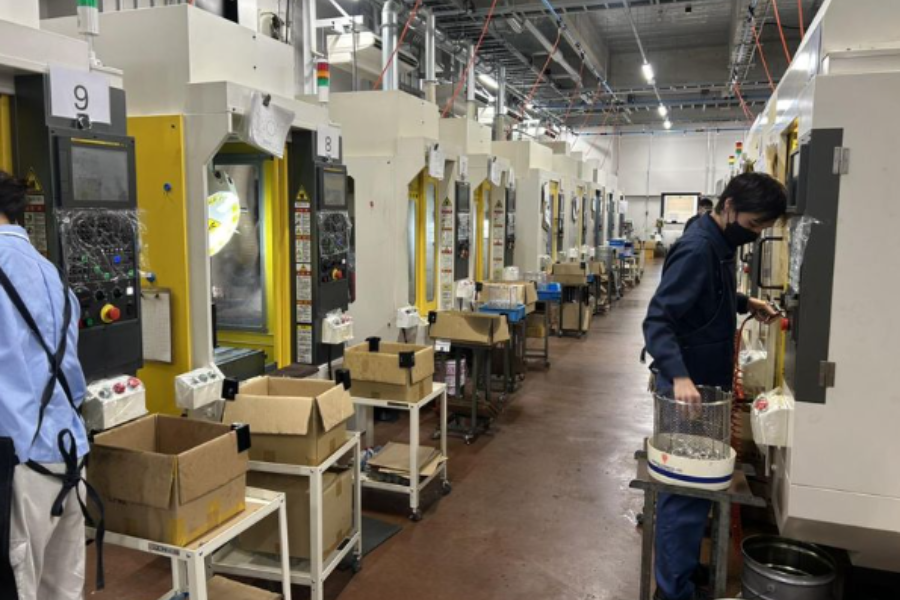 [Meiwa-machi, Gunma-ken] Operador de fabricação e usinagem de lentes ópticas/sistema de 2 turnos