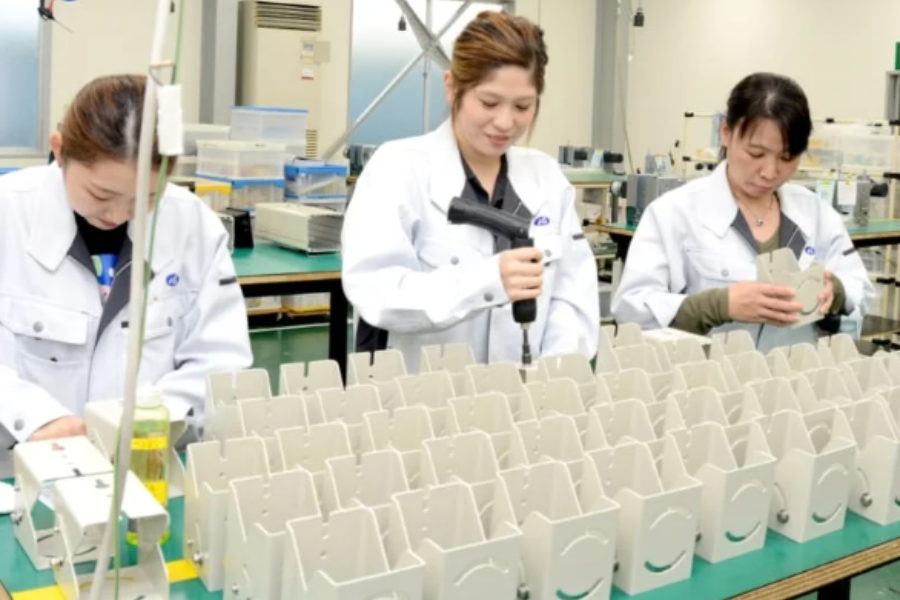 안정적인 수입, TIG 용접, 주간 근무 한정, 1500엔, 군마현 후지오카에서 활동하는 여성