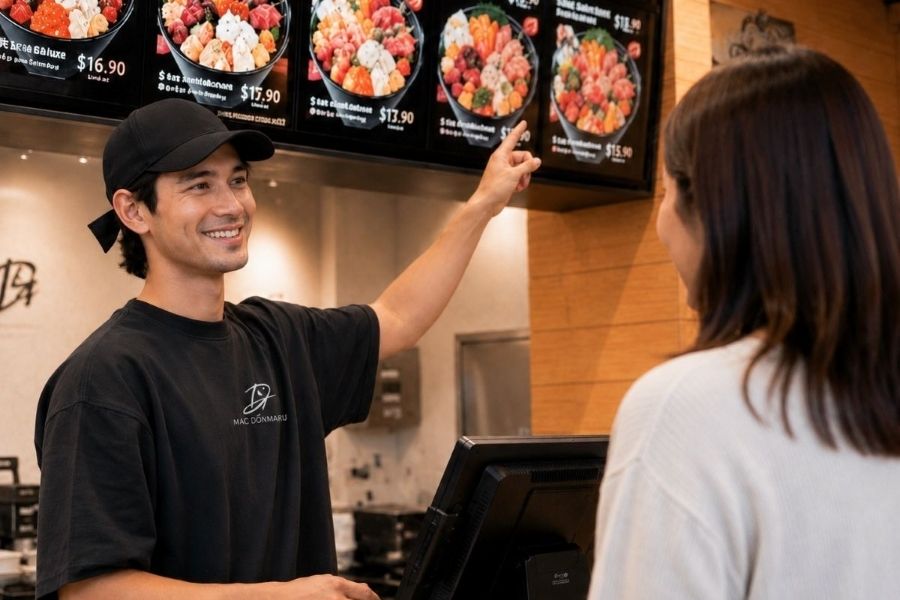 [Área de Shiodome] Recrutamento de funcionários da popular loja de comida para viagem de Kaisendon, onde as filas são inevitáveis (trabalho de meio período)