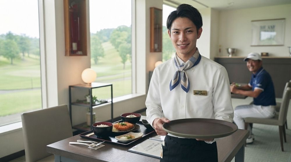 Nhân viên bếp nhà hàng sân gôn không làm thêm giờ Hyogo Kobe-shi Kita [3590]