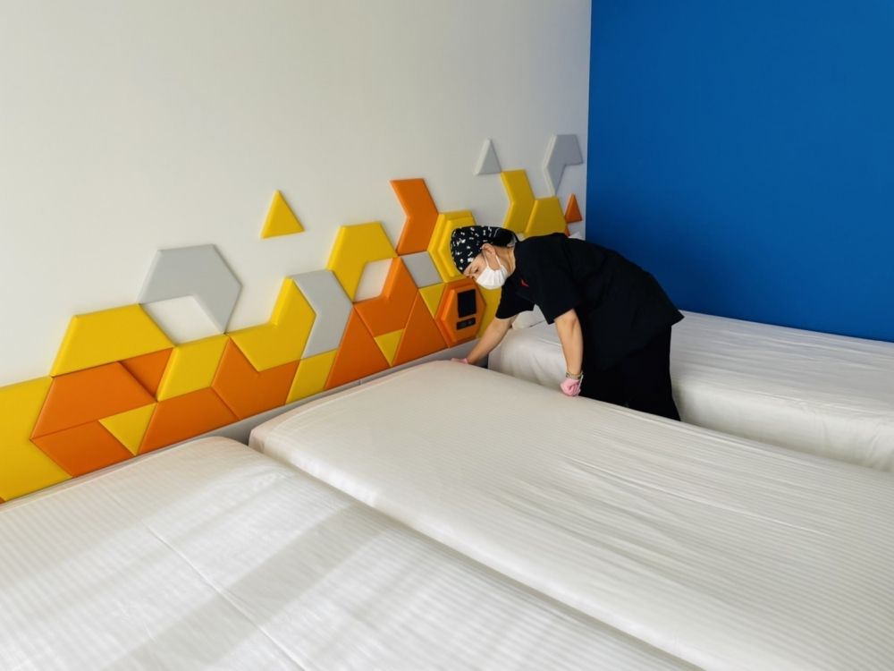Não é necessário japonês! Os estrangeiros estão activos! Hotel Cleaning☆