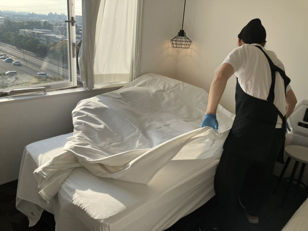 Qualquer nacionalidade! Bem vindos iniciantes! Especializada em cama para hotéis elegantes! [Cidade de Urayasu, Prefeitura de Chiba]