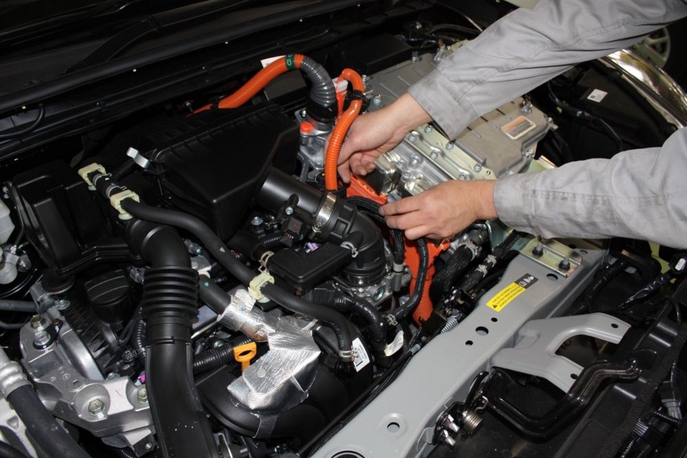 ★나고야시 ★차 통근 OK! ! 납차 전의 차에 카메라나 모니터 등의 전장 부품 설치 스탭