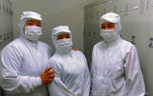 [Recolha disponível] Até mesmo pessoas inexperientes estão bem/Trabalham na fila de uma fábrica de alimentos/Os estrangeiros estão ativos!