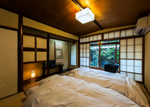 【Para quem fala inglês!】 Use o inglês e sua língua nativa｜Ryokan tradicional em Kyoto