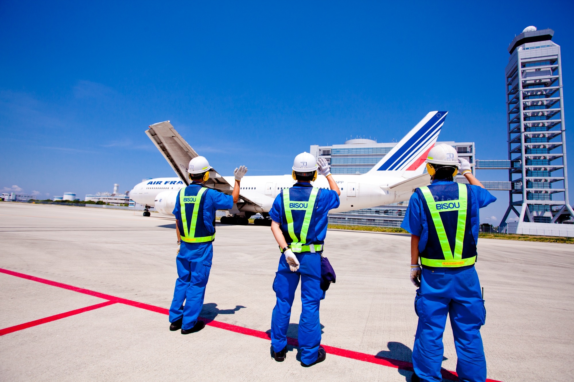 Ground handling work at Kansai Airport ♪ Fulltime employees (AT