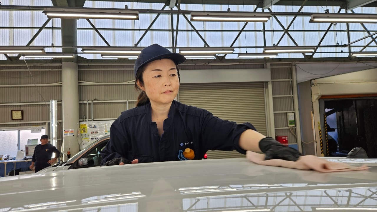 Tagajo city ★ high hourly wage 1300 yen ★ car wash staff just wipe the