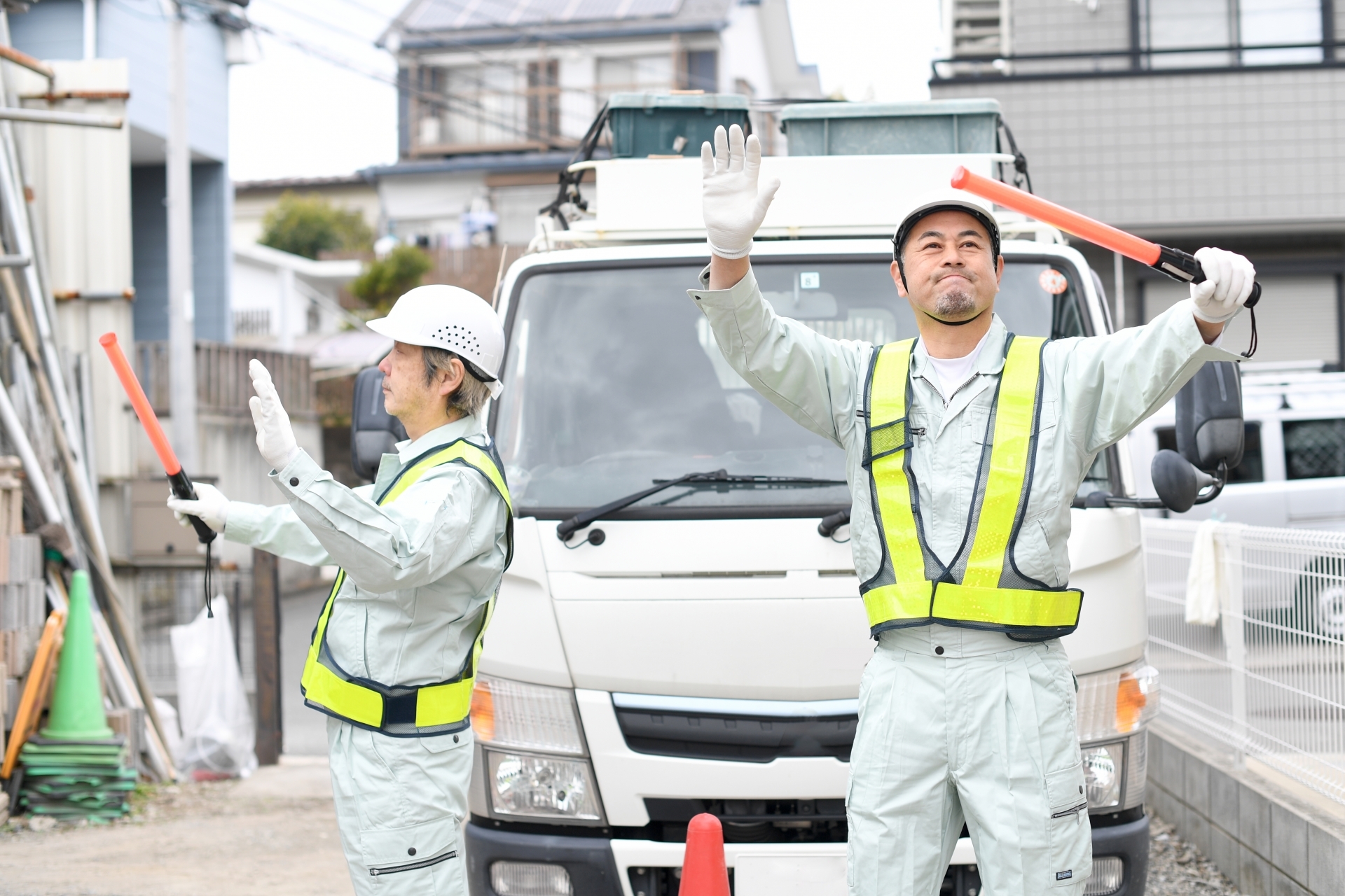 活動帽　道路交通警備員 足立区エリア】交通誘導の警備の仕事/未経験welcome-興和通信